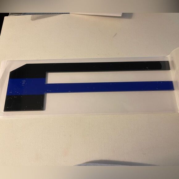 Ford F-150 Tailgate Insert letters Black and Blue NWT - Picture 4 of 9